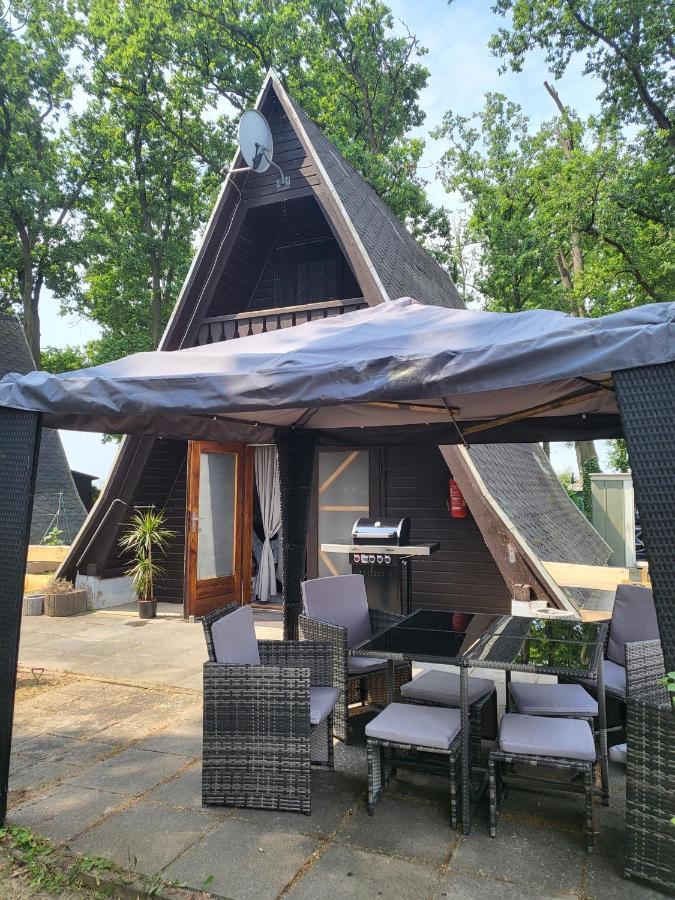 Finnhuette Strandbad Adria Dessau-Rosslau Exterior foto